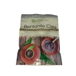 PREMIUM NATURE Bentonite Clay Mask Detoxifying Facial Mask Treatment Hair & Skin